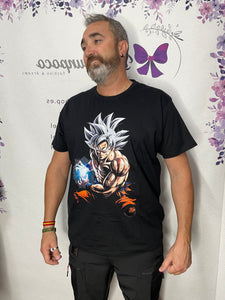 Camiseta Goku blanco