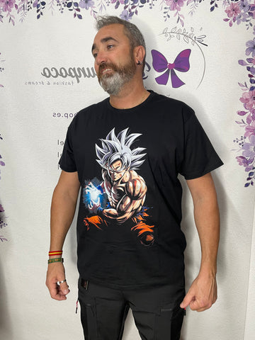 Camiseta Goku blanco