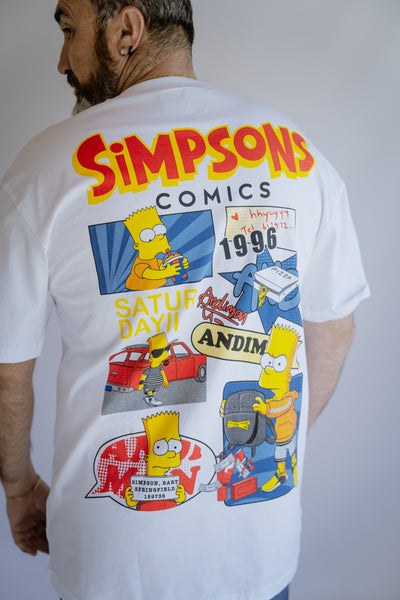 camiseta Simpsons oversize