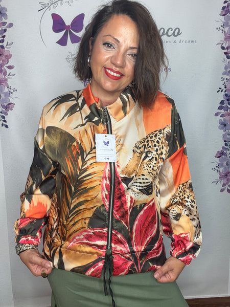 Chaqueta Bomber Tigre