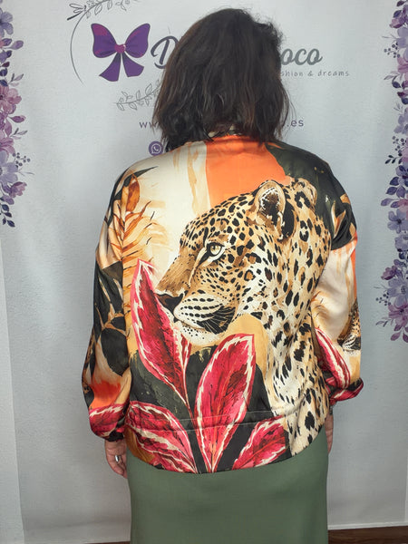Chaqueta Bomber Tigre