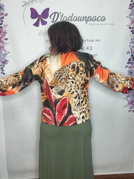 Chaqueta Bomber Tigre