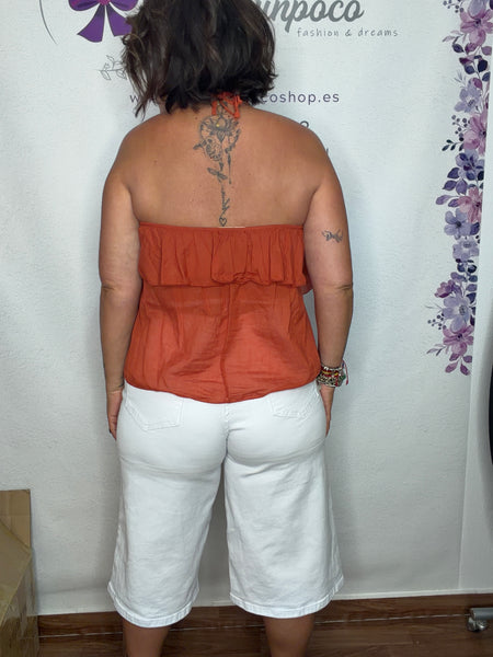 blusa Volantes