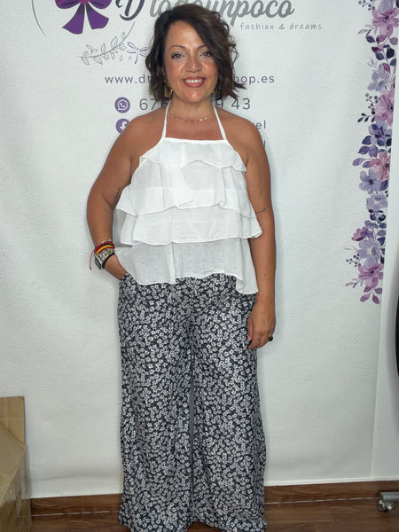 blusa Volantes