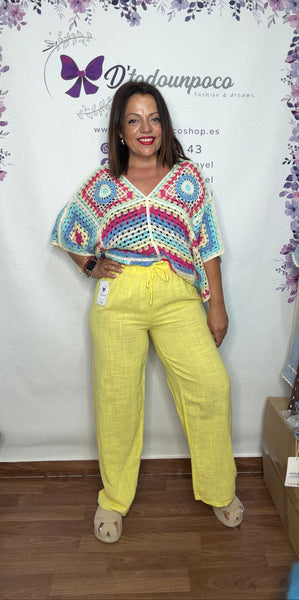 Pantalon Lino