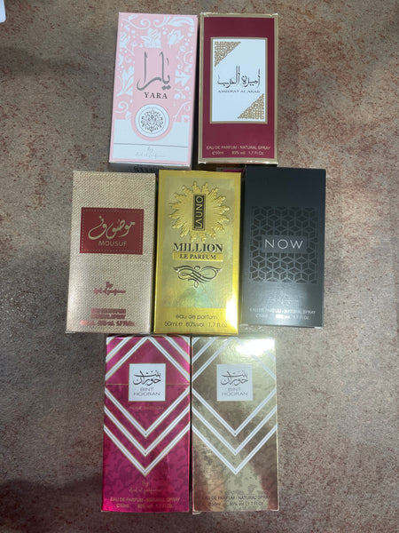 Mini Perfumes Arabes