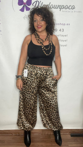Pantalon Leopardo