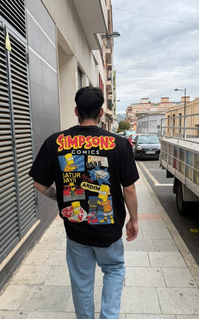 camiseta Simpsons oversize