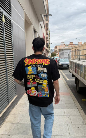 camiseta Simpsons oversize