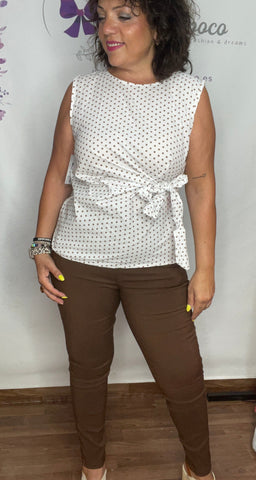 Blusa Topitos