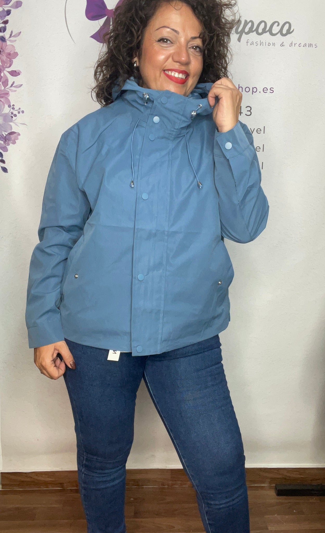 Chaqueta Azul