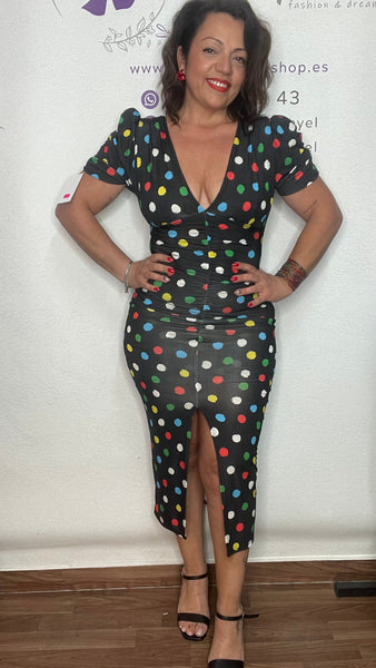 Vestido Lunares