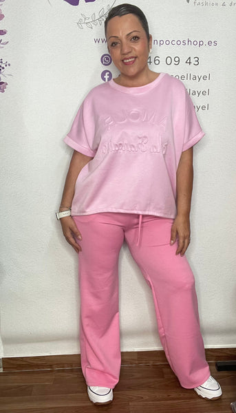 Sudadera Rosa